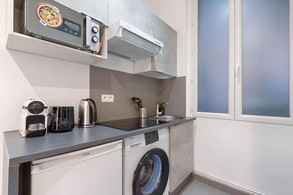 Batignolles Lemercier Cosy Apartment 4P-1Br Париж Экстерьер фото