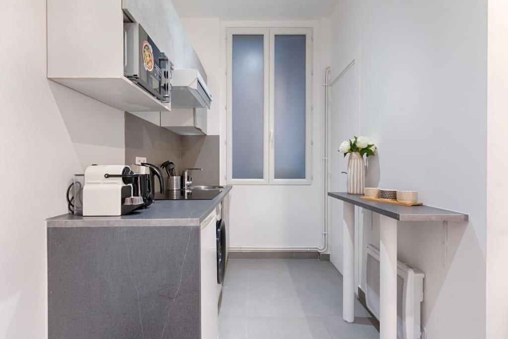 Batignolles Lemercier Cosy Apartment 4P-1Br Париж Экстерьер фото